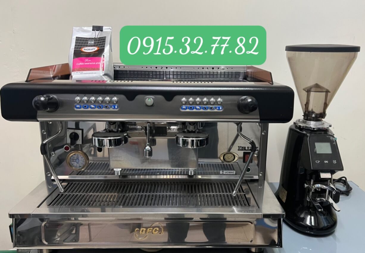 Thanh lý bộ máy pha cà phê BFC Delux 2gr & máy xay JX600