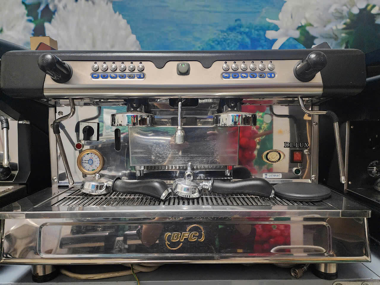 Thanh lý máy pha cà phê BFC Delux 2 Group